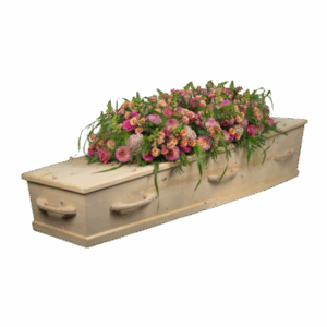 Duurzaam rouwstuk roze