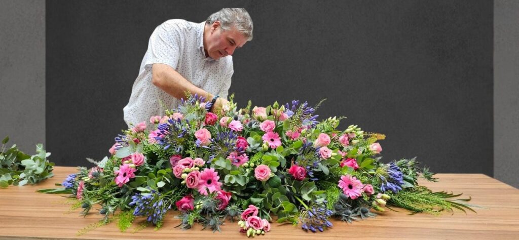 rouwbloemen bezorgen Nederland uvbn